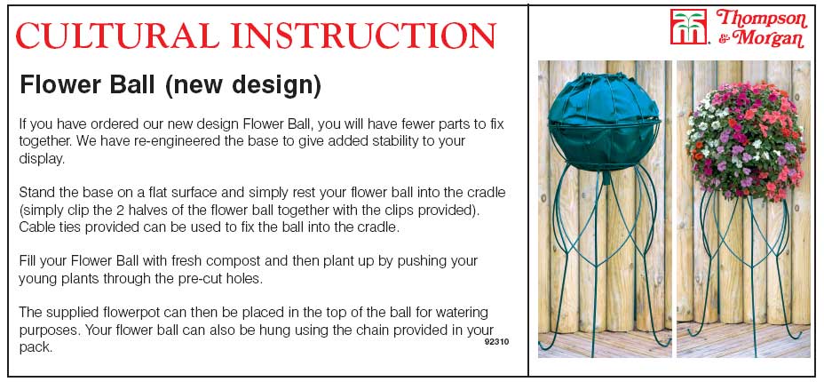 How to assemble and plant up a Flower Ball