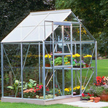 Halls Popular 6ft x 4ft Greenhouse - from just £299.99