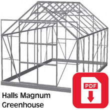 Halls Magnum Greenhouse Assembly Guide 