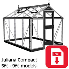 Juliana Compact Greenhouse Assembly Guide
