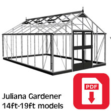 Juliana Gardener Greenhouse Assembly Guide