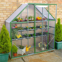 Norfolk Greenhouses Spacesaver Greenhouse only £149.99 - SAVE £20