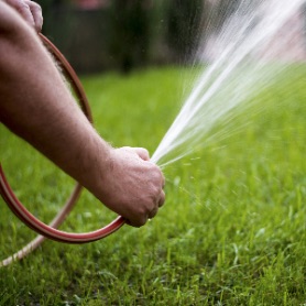 Watering your lawn