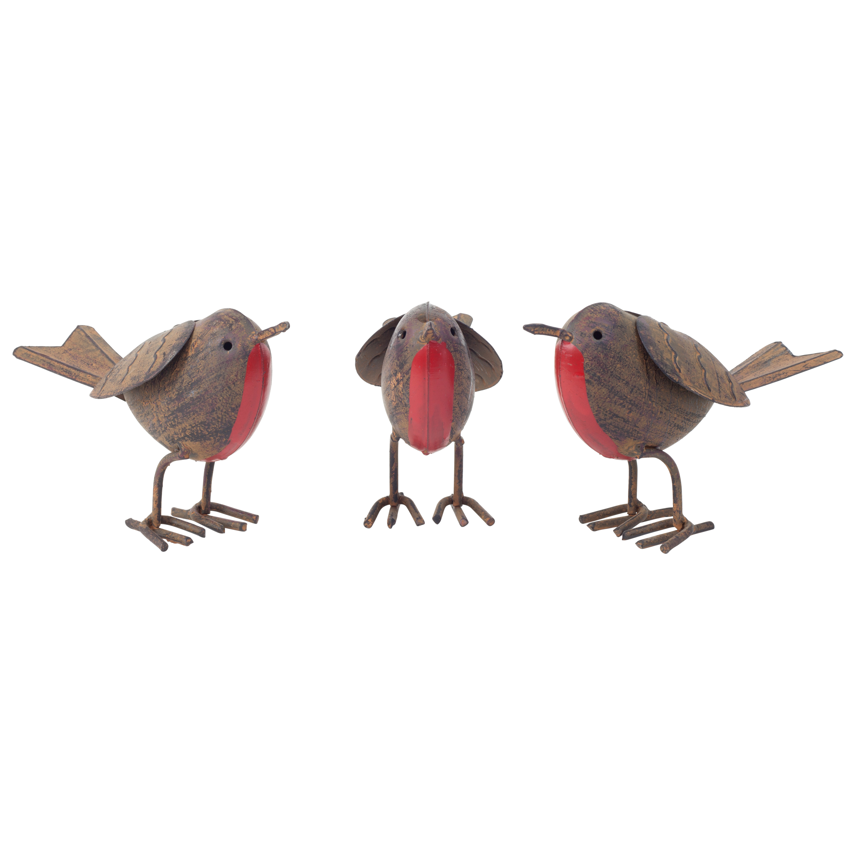 3 Robin Garden Bird Ornaments | Thompson & Morgan