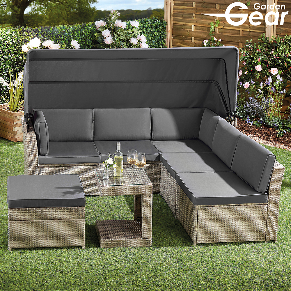 Garden Gear California Rattan Daybed