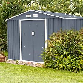 Metal Garden Shed 8x6ft with FREE Base Kit