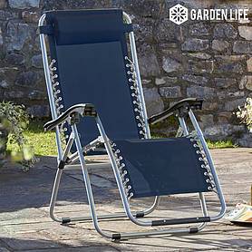 Garden Gear Zero Gravity Chair - Navy