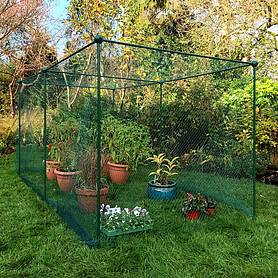 Build-a-Cage Modular Fruit & Vegetable Cage Kit - 1.875m High with Bird Mesh