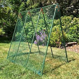 Pea Master Heavy Duty Pea & Climbing Plant Support Frame - 0.75 x 1.2 x 1.2m H