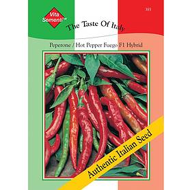Chilli Pepper 'Fuego' F1 Hybrid (Hot) - Vita Sementi® Italian Seeds