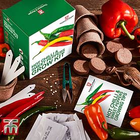Red Hot Chilli & Sweet Peppers Growing Kit - Gift