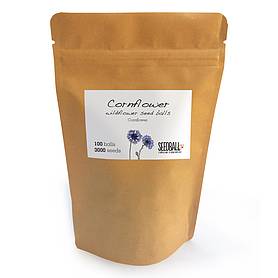Cornflower Seed Bag - 100 Balls
