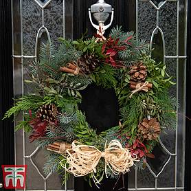 Homemade Christmas Wreath - Christmas Gift