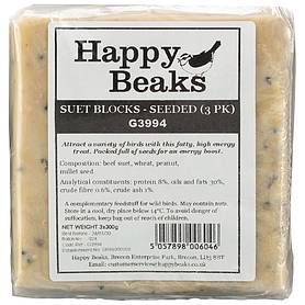 Suet Blocks - Seeded (3 Pack)