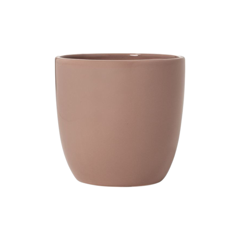 Ceramic Indoor Planter Cache Pot - Blush Pink