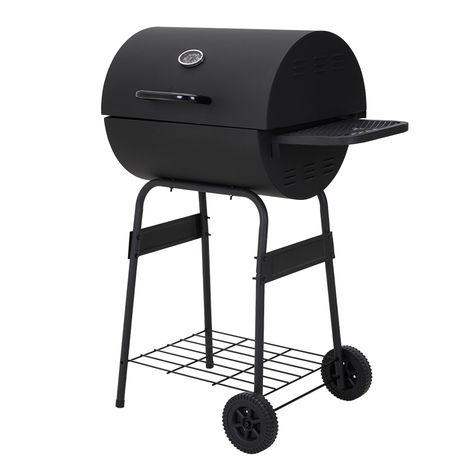 Portable Charcoal Barbecue Grill with Wheels