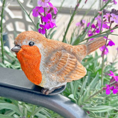 Garden Robin Bird Ornament