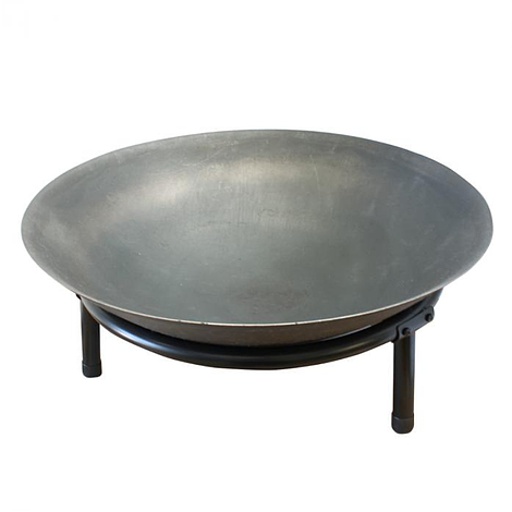 Buy Cast iron disc fire pit - large: Delivery by Crocus
