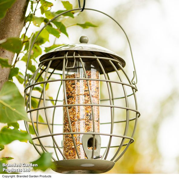 Happy Beaks - Orbital Squirrel Proof Seed Feeder