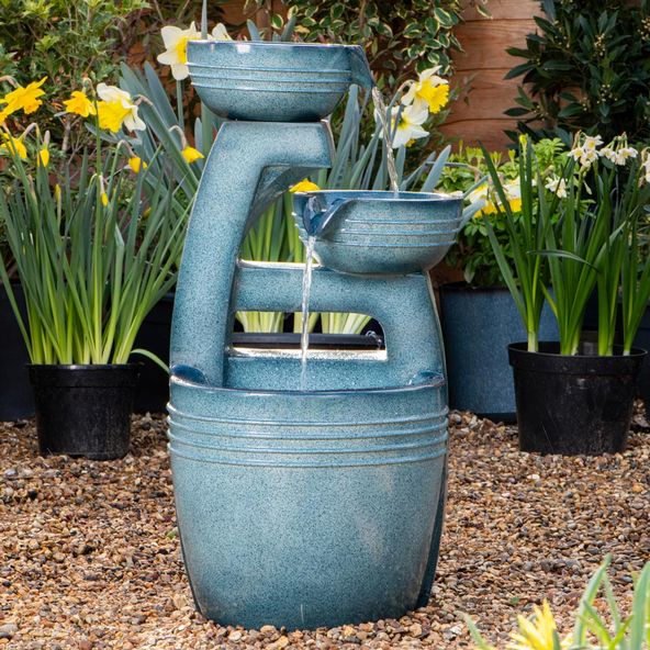 Serenity - Tiered Ceramic Effect Water Feature