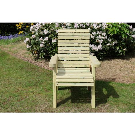 Single Chair - Wood - L69 x W69 x H105 cm