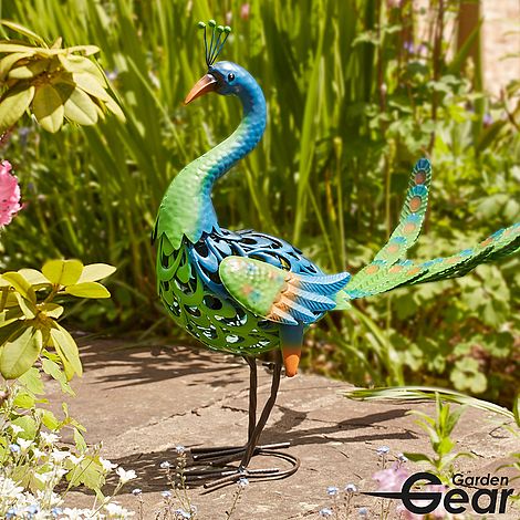 Garden Gear Metal Pea, Metal Garden Ornaments Birds