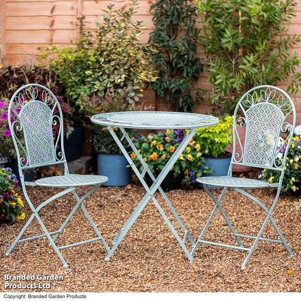 Garden Gear - Dorset Wrought Iron Garden Bistro Set