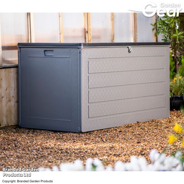 Garden Gear - 680-Litre Lockable Garden Storage with Sit on Lid