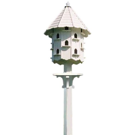 Nayland Painted Dovecotes Twenty Nest - Pressure Treated Timber - L128.5 x W128.5 x H500 cm