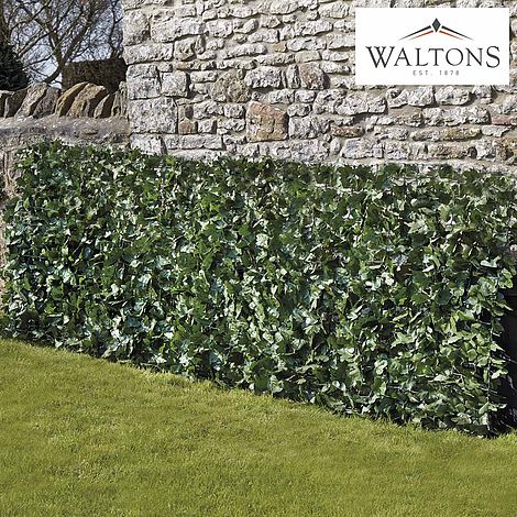 Waltons Artificial Ivy Fence Thompson Morgan - Plastic Ivy Wall Covering