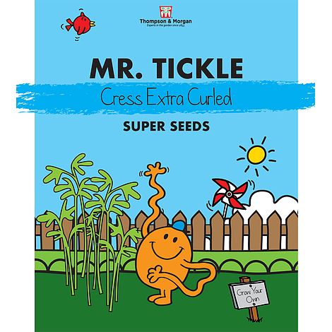 Mr. Men™ Little Miss™ - Mr. Tickle - Cress 'Extra Curled' - Seeds