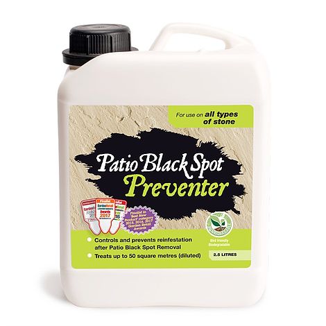 Patio Black Spot Preventer 2.5L for Artificial & Natural Stone