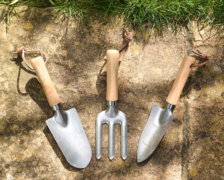 Stainless steel gardeners' tool set (3Pc) from Thompson & Morgan