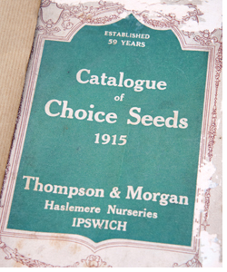 Wanted: Thompson & Morgan 1913 or 1914 Seed Catalogue