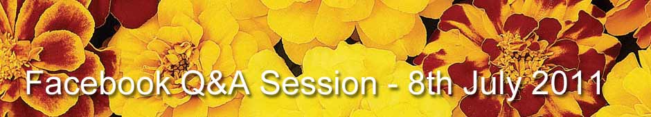 Facebook Q&A Session 8th July