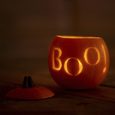 Small pumpkins make cute halloween carvings