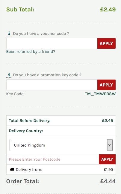 use voucher code button example