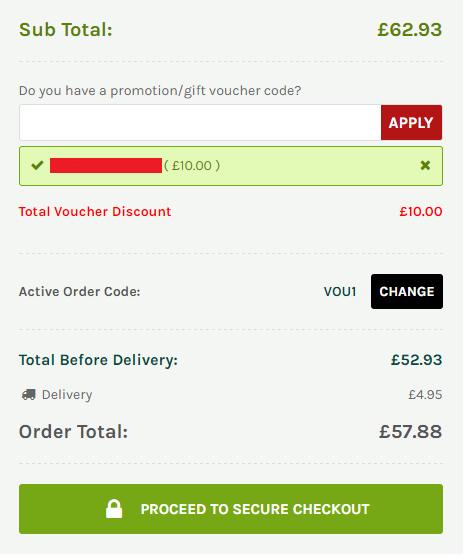 use voucher code button example
